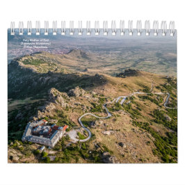 Calendario Monasterios y iglesias de Prilep: Una fotografía