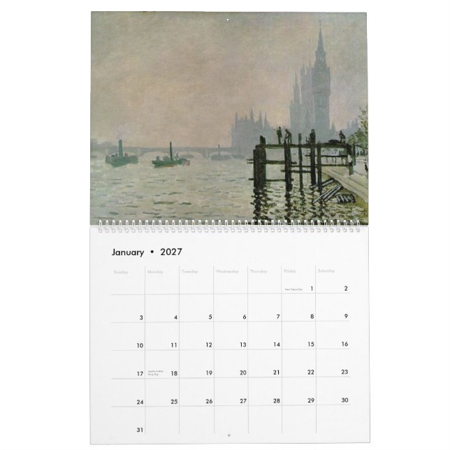 Calendario Monet Gigante 2015 (Jan 2027)