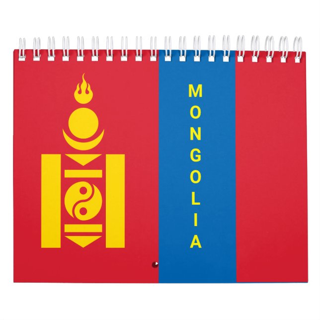 Calendario Mongolia (Tapa)