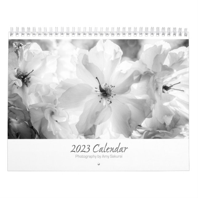 Calendario Monocromo 2023 de Amy (Tapa)