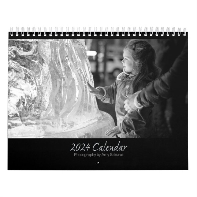 Calendario Monocromo 2024 de Amy (Tapa)
