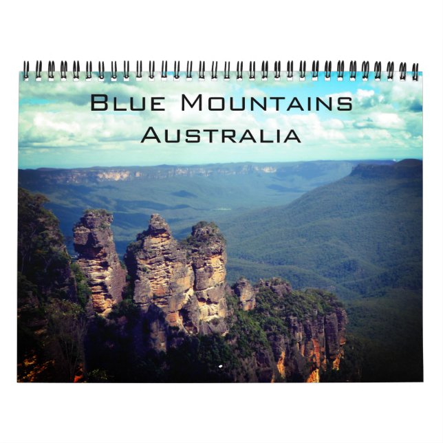 Calendario montañas azules 2026 (Tapa)