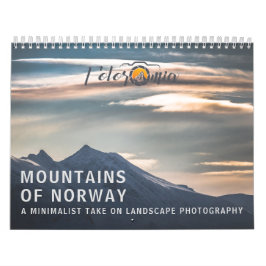 Calendario Montañas de Noruega 2026