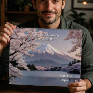 Calendario Montañas Majestuosas alrededor del Mundo