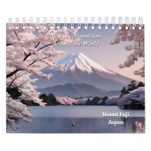 Calendario Montañas majestuosas alrededor del mundo