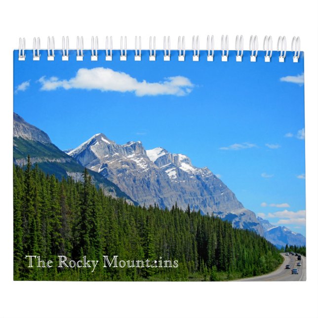 Calendario Montañas Rocosas, Canadá (Tapa)