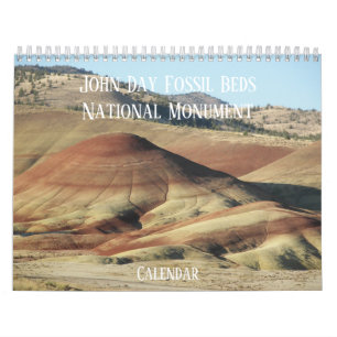Calendario Monumento Nacional de los Lechos Fósiles de John D