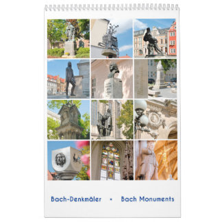 Calendario Monumentos de Johann Sebastian Bach