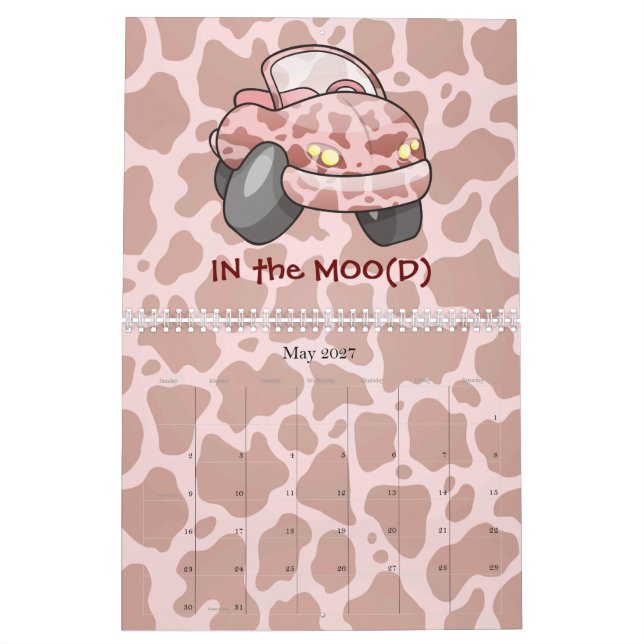 Calendario Moo Car (May 2027)