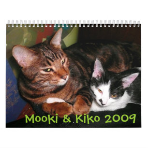 Calendario Mooki y Kiko 2009