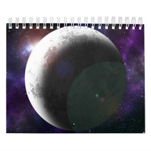 Calendario Moon and space