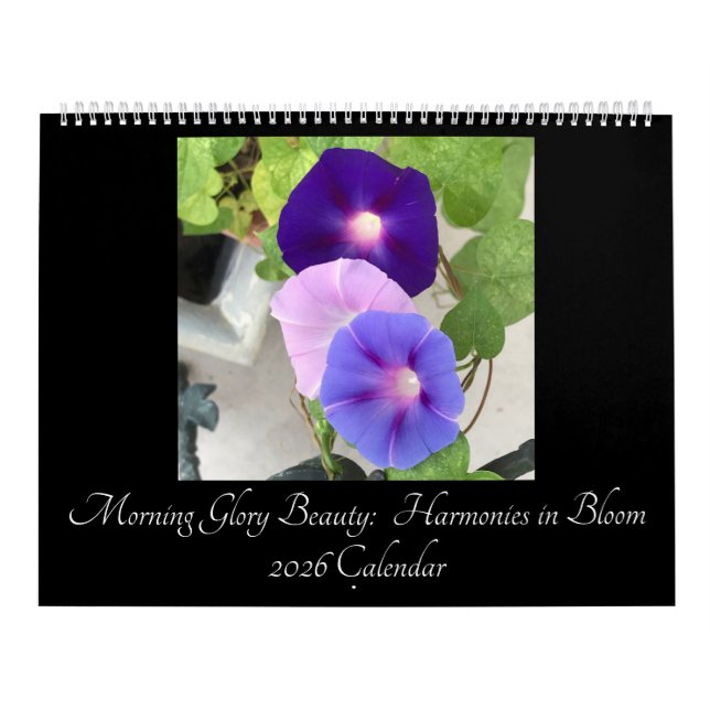 Calendario Morning Glory Beauty:  Harmonies in Bloom 2026 (Tapa)