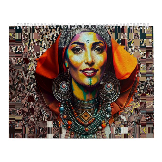 Calendario Moroccan Amazigh Beauty V2 (Tapa)