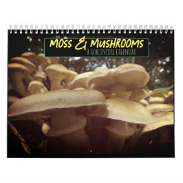 Calendario Moss & Mushrooms Goblincore