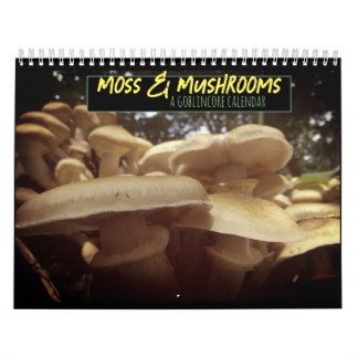 Calendario Moss & Mushrooms Goblincore