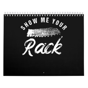 Calendario Mostrar tu rack   Funny Smony BBQ Ribs Lover
