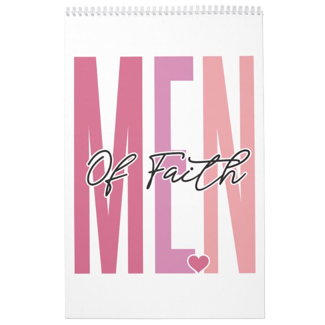 Calendario Motivación inspiradora positiva de los hombres de  (Tapa)