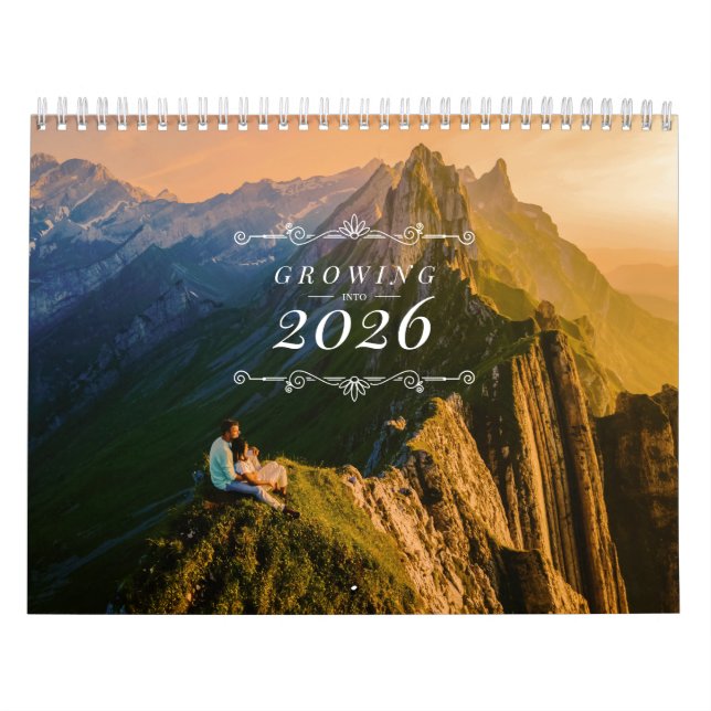 Calendario motivacional de crecimiento personal (Tapa)