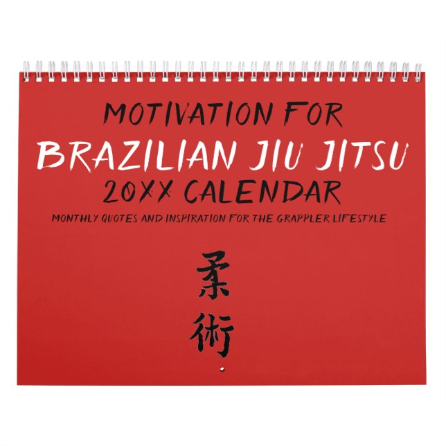 Calendario Motivacional de Jiu Jitsu de Brasil 201 (Tapa)