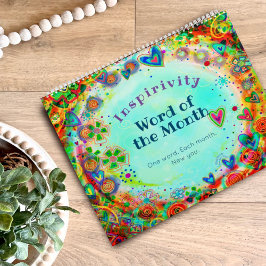 Calendario Motivational Uplifting Divertido Inespiritivismo U