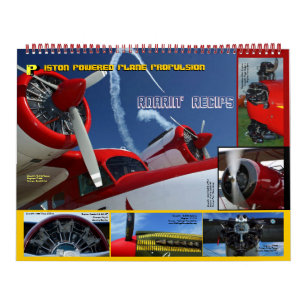 Calendario Motores de antigüedades de aviones gigantes 2014