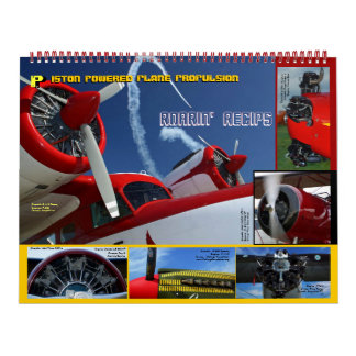 Calendario Motores de antigüedades de aviones gigantes 2014