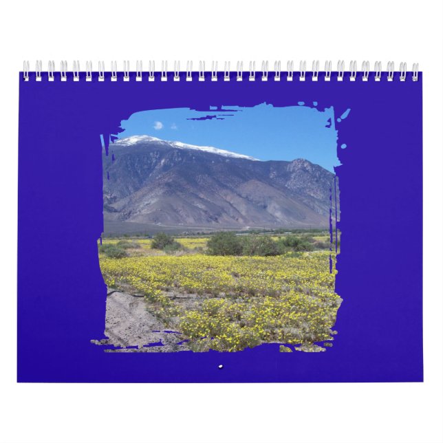 Calendario Mount Grant, Nevada Photos in Brush Stroke Opeing (Tapa)