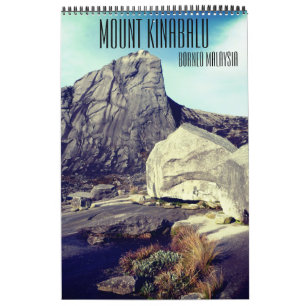 Calendario mt kinabalu borneo