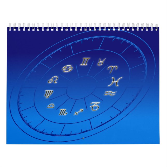 Calendario Muestras de oro del zodiaco (Tapa)