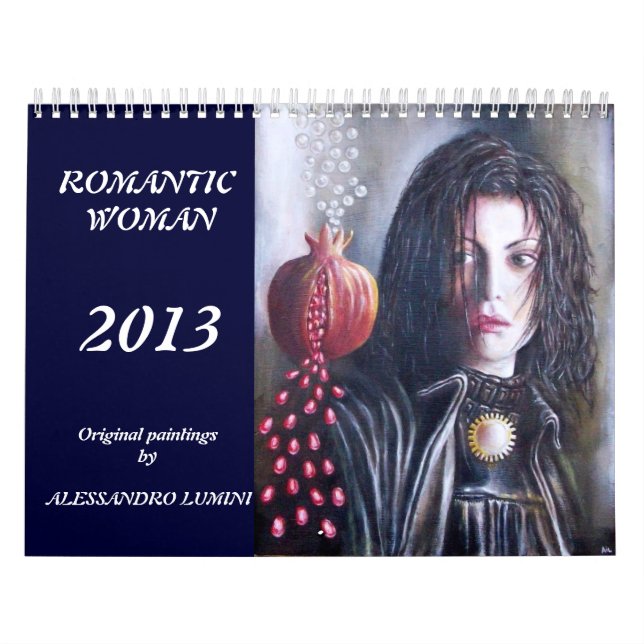 CALENDARIO MUJER ROMÁNTICA 2013 (Tapa)