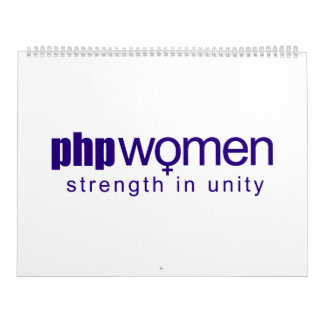 Calendario Mujeres 2010 del PHP (grandes)