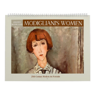 Calendario Mujeres de Modigliani 2025