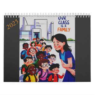 Calendario Mujeres Nuestra clase es una familia