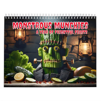 Calendario Munchies monstruosos: Un año de festejos aterrador