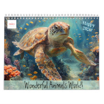 Calendario Mundial de Animales Maravillosos Person