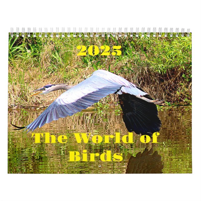 Calendario Mundial de Aves 2025 (Tapa)