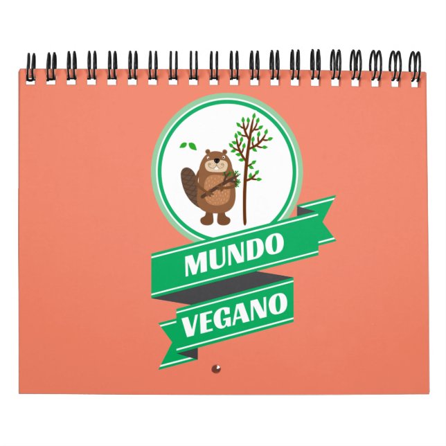 Calendario Mundo vegano | Vegan world (Tapa)