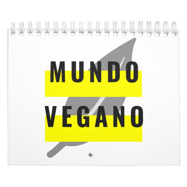 Calendario Mundo vegano | Vegan world (Tapa)