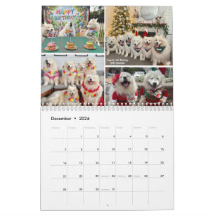 Calendario muñeca y la manada de lobos