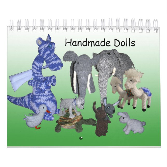 Calendario - Muñecas Hechas a Mano - vol. 4 (Tapa)