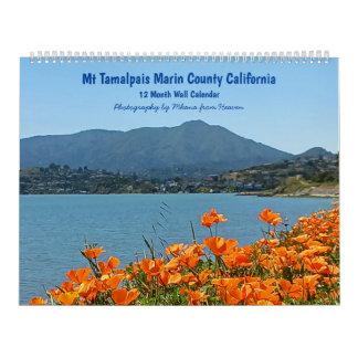 Calendario mural 2027 Mt Tamalpais California