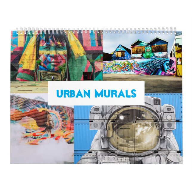 Calendario Mural Artwork Street Murals 2021 Home/Office Wall (Tapa)