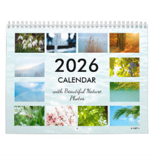Calendario mural de fotografía de la naturaleza 20
