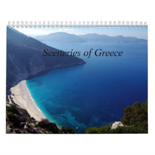 Calendario mural de Grecia