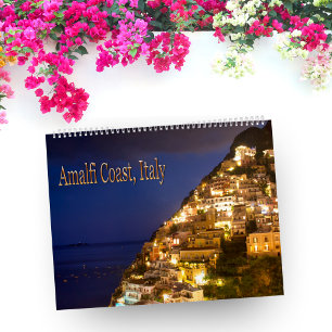 Calendario mural de la Costa Amalfitana, Italia