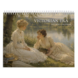 calendario mural de la era victoriana 2027