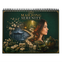 Calendario mural de las cuatro estaciones de Mahjo