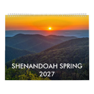 Calendario mural de Shenandoah primavera 2027 12 m