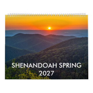 Calendario mural de Shenandoah primavera 2027 12 m