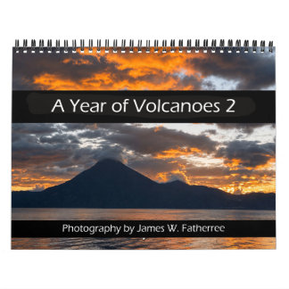 Calendario mural de volcanes 2 de J. Fatherree